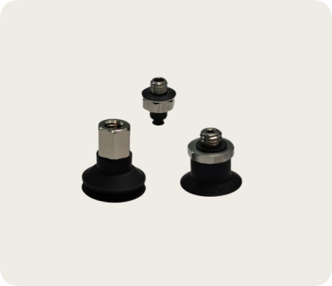 U平型、UM带沟平型、B型吸盘带连接器